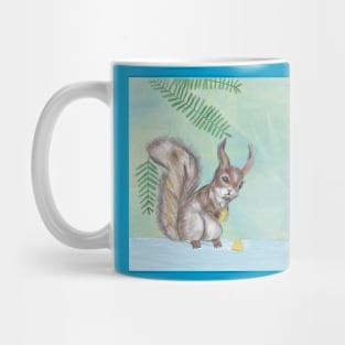 Squirrel in Winter Mug